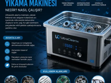 Ultrasonik Yıkama Makinesi Nedir? Nasıl Çalışır?