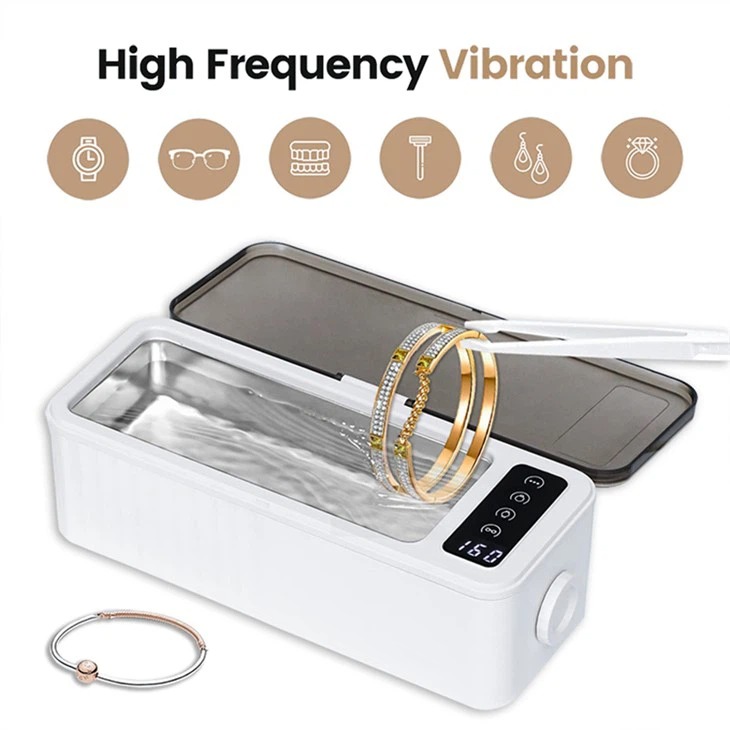 Mini Ultrasonik Temizleme Cihazı A1 – 450 ml, 45 kHz - Görsel 4