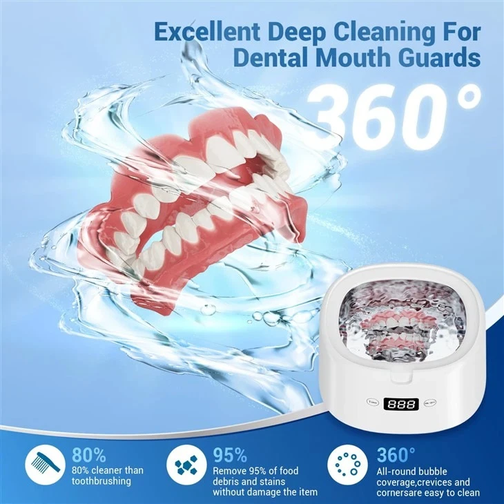 310 ML UV Işıklı Ultrasonik Diş Temizleme Cihazı W5 - Görsel 6